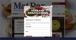 Desktop Screenshot of matdax.se